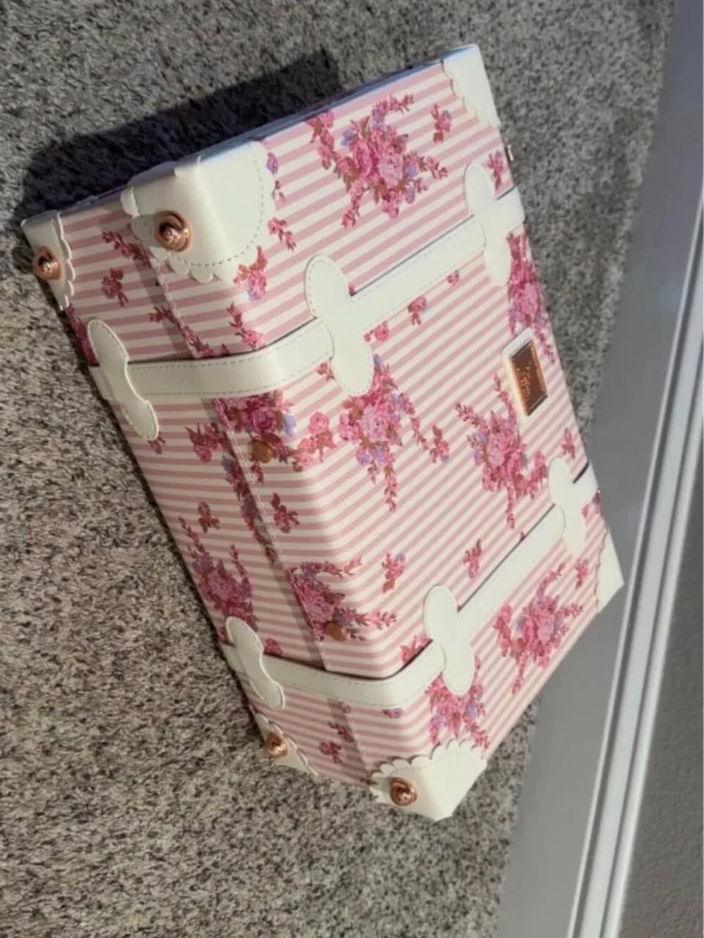 Floral Keepsake Trunk Box - Baby or Wedding